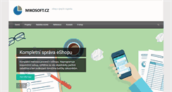 Desktop Screenshot of mikosoft.cz